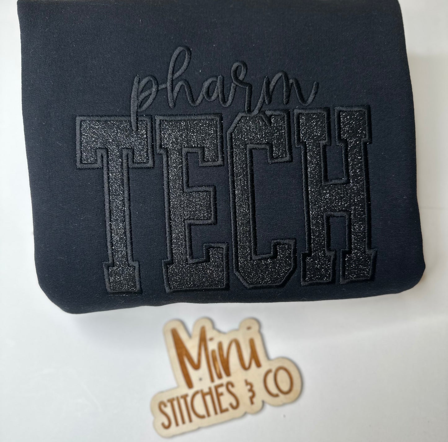 Black on Black Title Sweatshirt