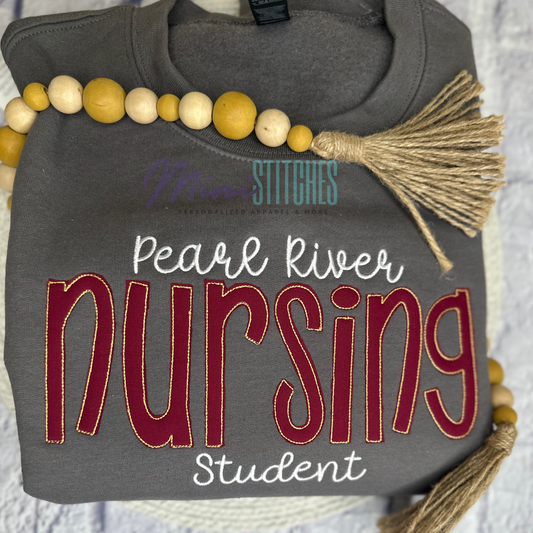 Pearl River Nursing Student Sweatshirt