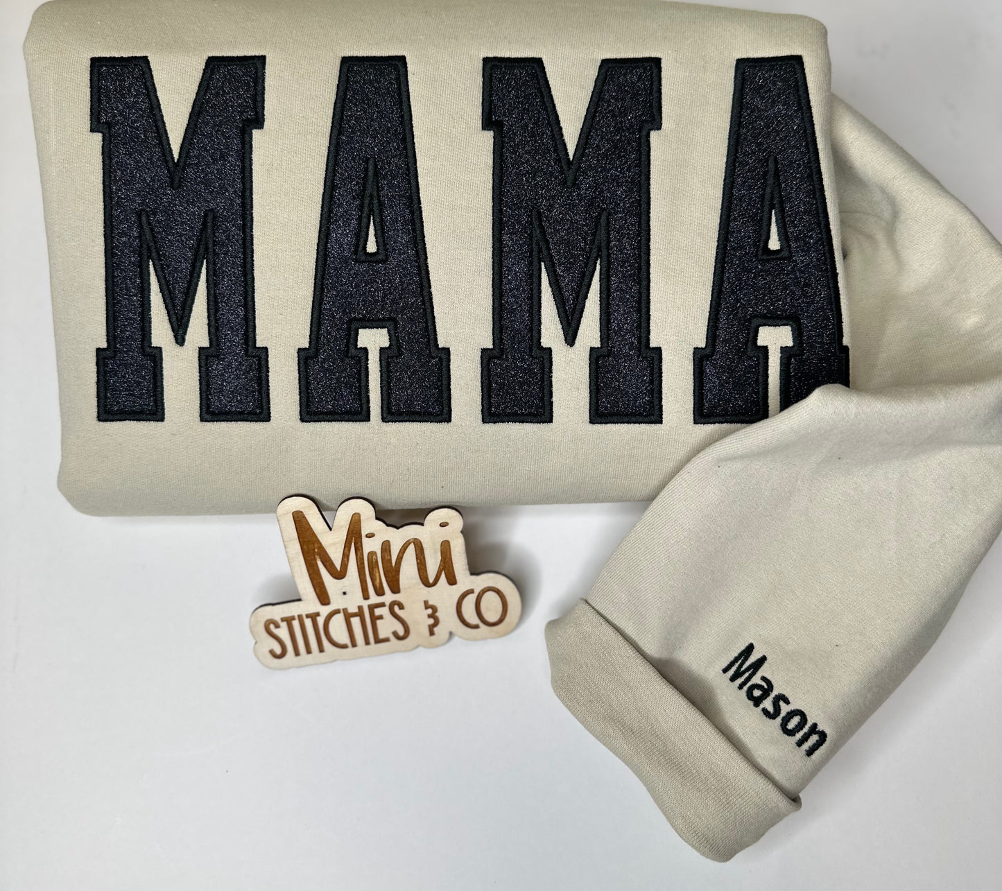 Glitter Title Sweatshirt (Custom Title)