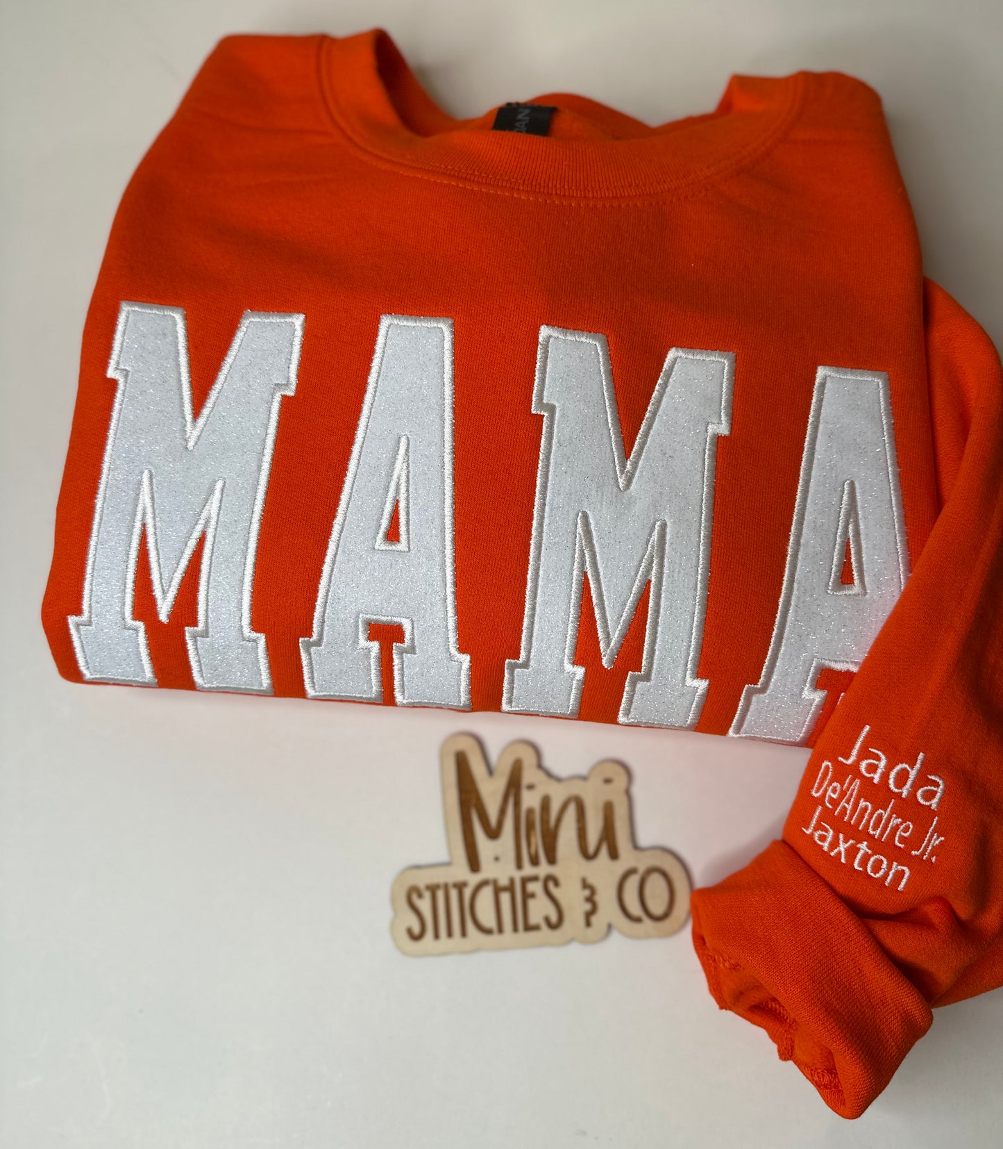 Glitter Title Sweatshirt (Custom Title)