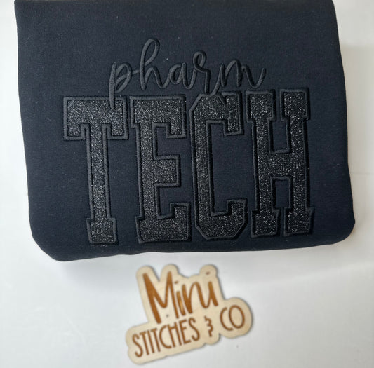 Black on Black Title Sweatshirt