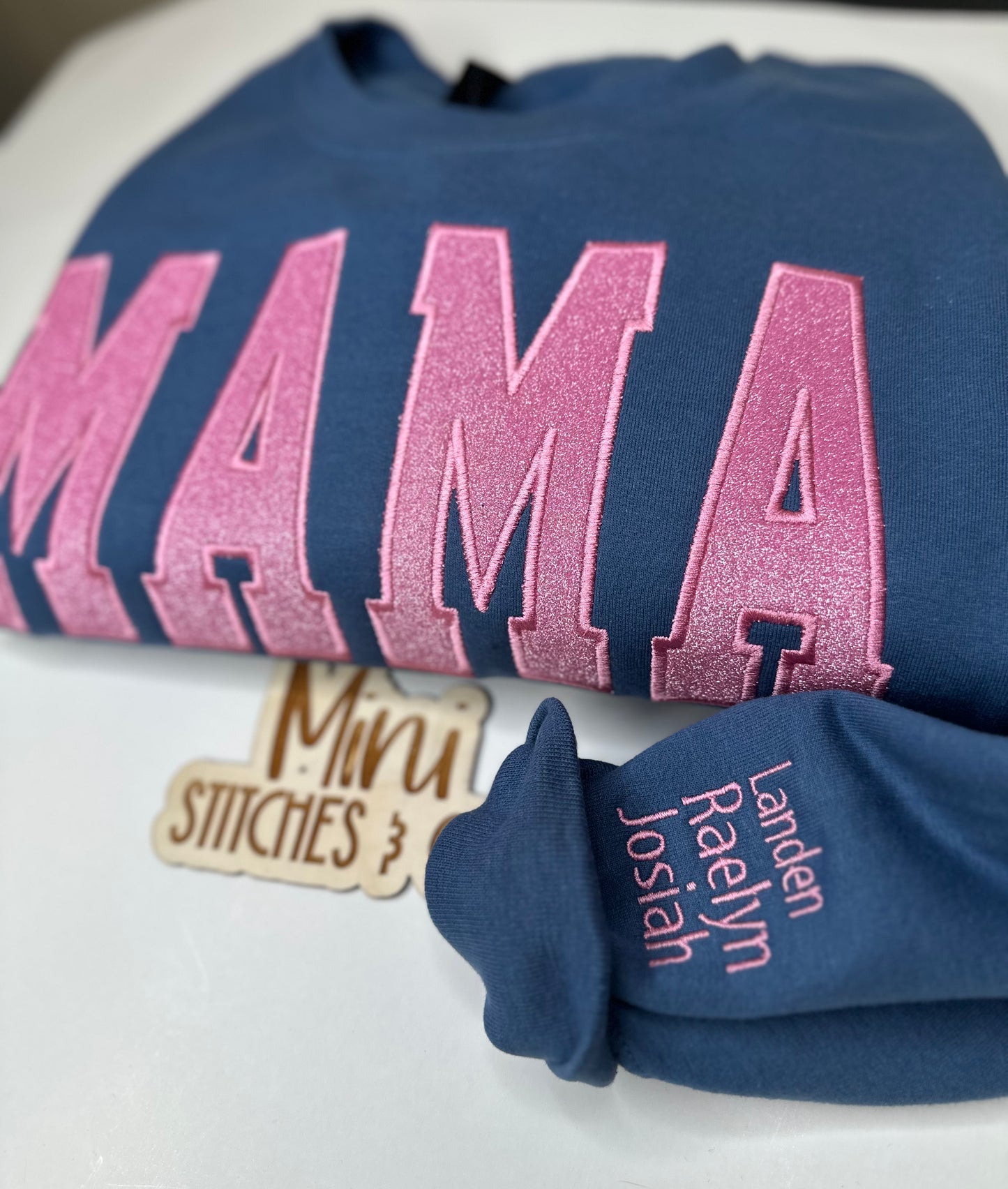 Glitter Title Sweatshirt (Custom Title)